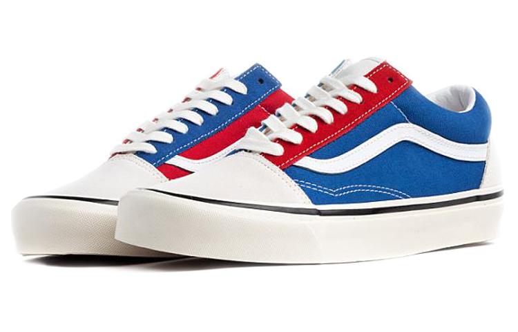 Кеды Vans Old Skool Anaheim Factory 36 DX (бело-синие) — фото 3