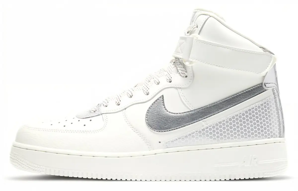 Nike X 3M Air Force 1 High 'Summit White'