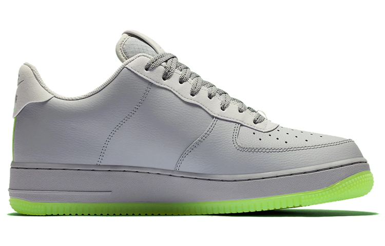 Кеды Nike Air Force 1 (серо-зеленые) — Серыйзелёный — фото 2
