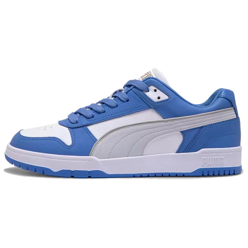 PUMA RBD Game Low top Skateboard Shoes Men's White Blue