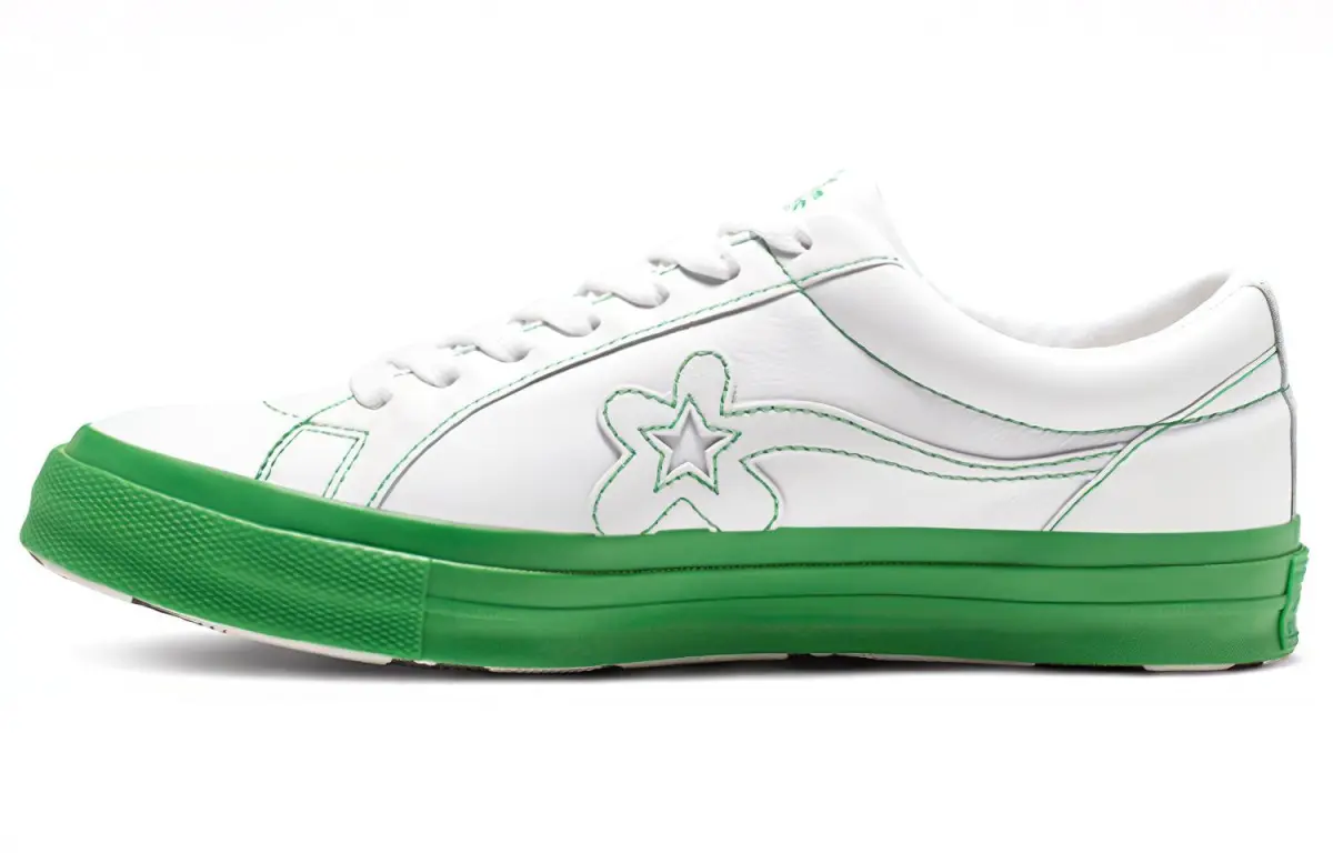 One Star Golf Le Fleur x One Star Converse Ox 'Kelly Green'