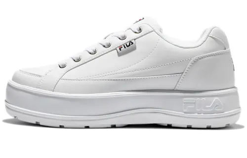FILA Low Top Platform Sneakers 'White'
