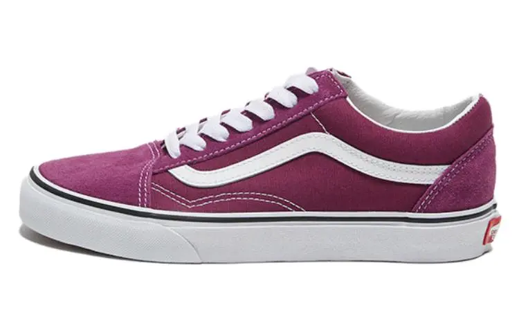Vans Old Skool Abrasion Resistant Abrasion Resistant Low top Skateboard Shoes Unisex Purple