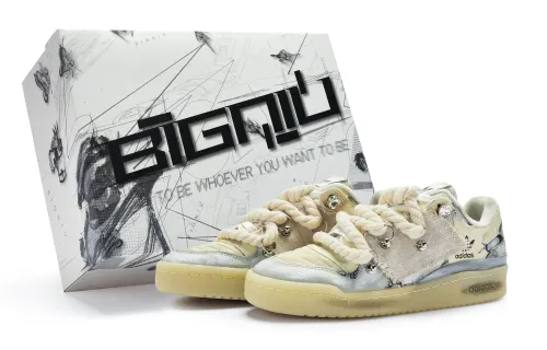 Adidas Originals FORUM 811 Manufacturing Low top Skateboard Shoes Unisex Beige Gray