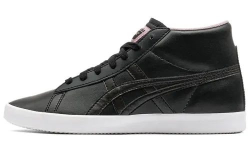 Onitsuka Tiger Skateboard Shoes Women's Mid Top Black