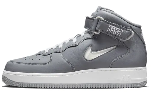 Nike Air Force 1 Mid Jewel Qs 'NYC Cool Grey'