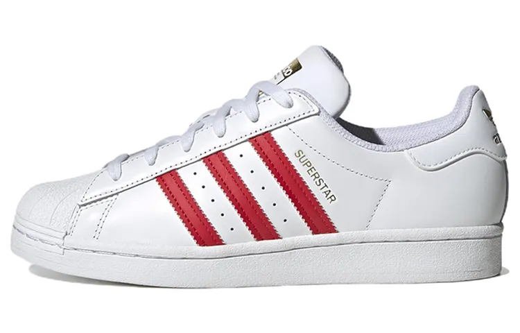 Adidas Wmns Superstar 'White Better Scarlet' Women's