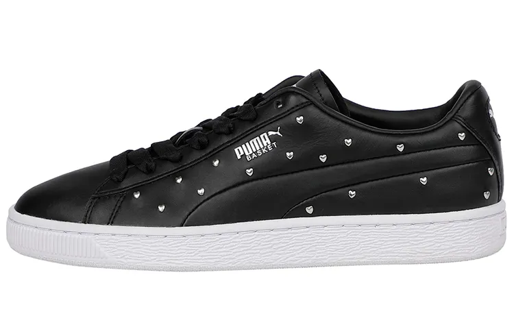 PUMA Basket Studs 'Black' Women's