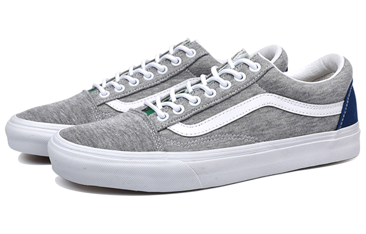 Кеды Vans Old Skool (серо-синие) — фото 2