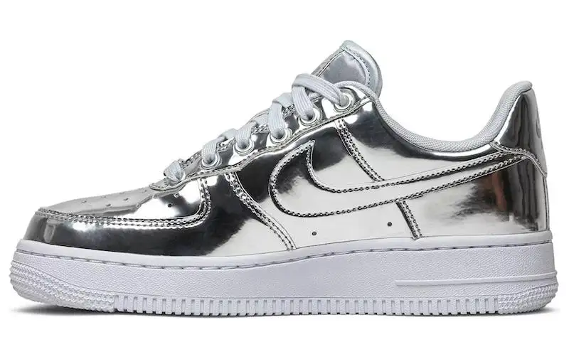Nike Air Force 1 Sp 'Liquid Metal Chrome' Women's