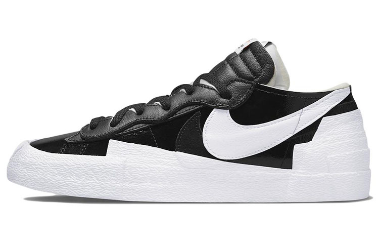 Nike X Sacai Blazer Low 'Black Patent'