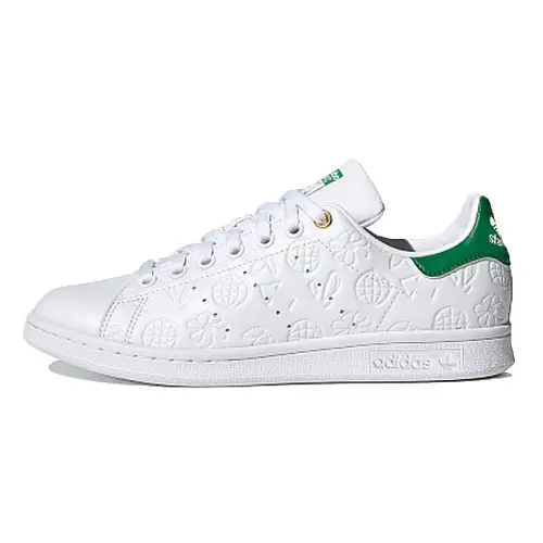 Adidas Wmns Stan Smith 'Embossed Graphics - White Green' Women's