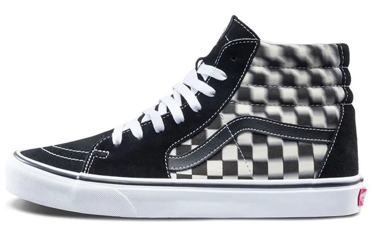 Sk8 Vans-Hi 'Blur Check'
