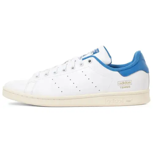 Adidas Originals Stan Smith Slip Resistant Abrasion Resistant Low top Skateboard Shoes Unisex White Blue