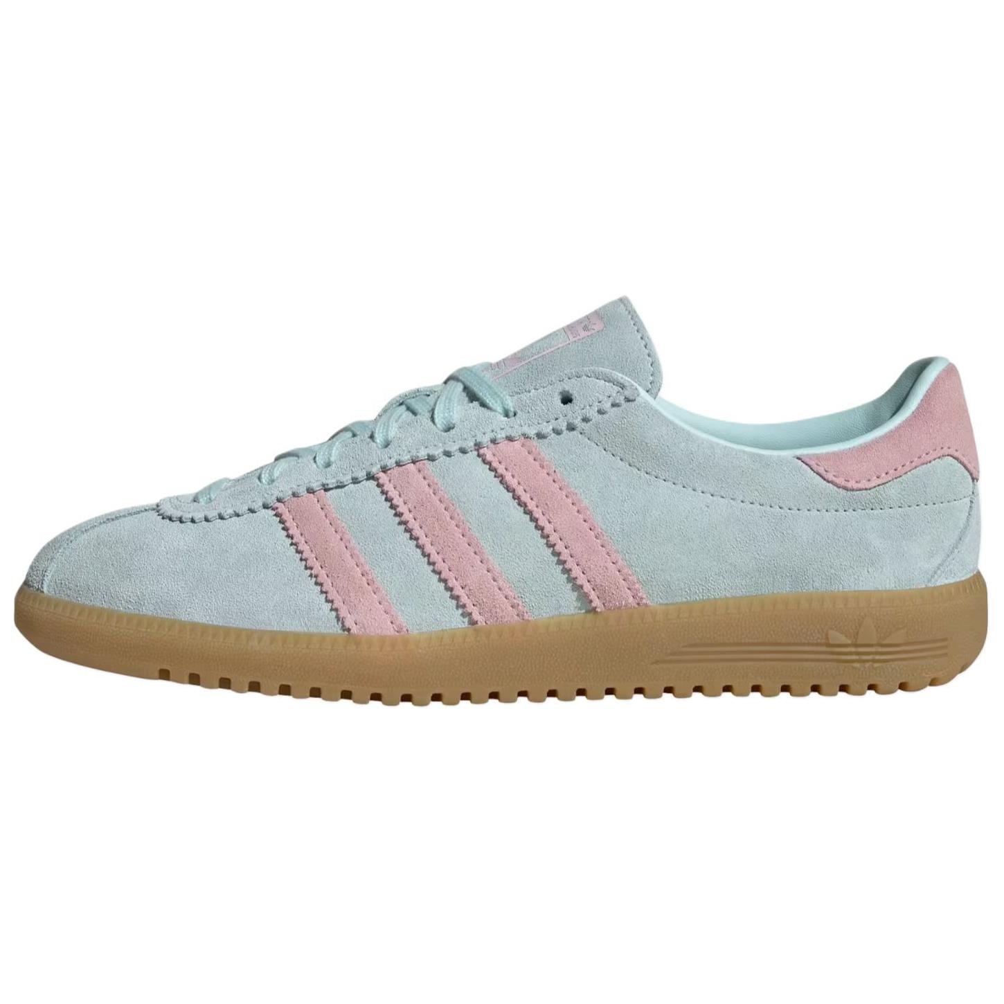 Женские кеды adidas adidas originals BRMD (зелено-розовые)