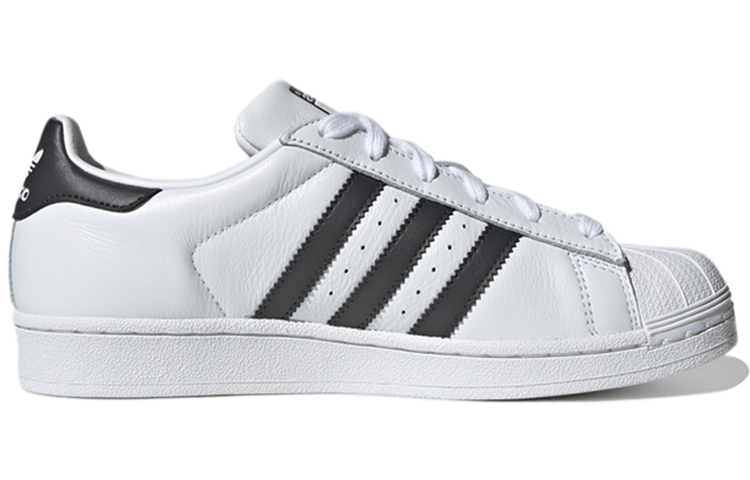 Женские кеды adidas originals Superstar (черно-белые) — фото 2