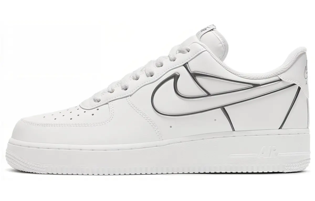 Nike Air Force 1 Low White Metallic Pewter