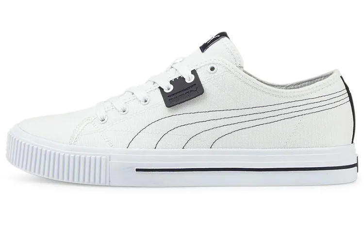 PUMA Ever Cv Casual Skateboarding Shoes Unisex White Black