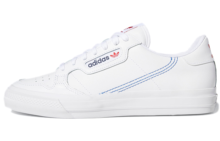 Кеды adidas Continental Vulc (бело-синие) — фото 1