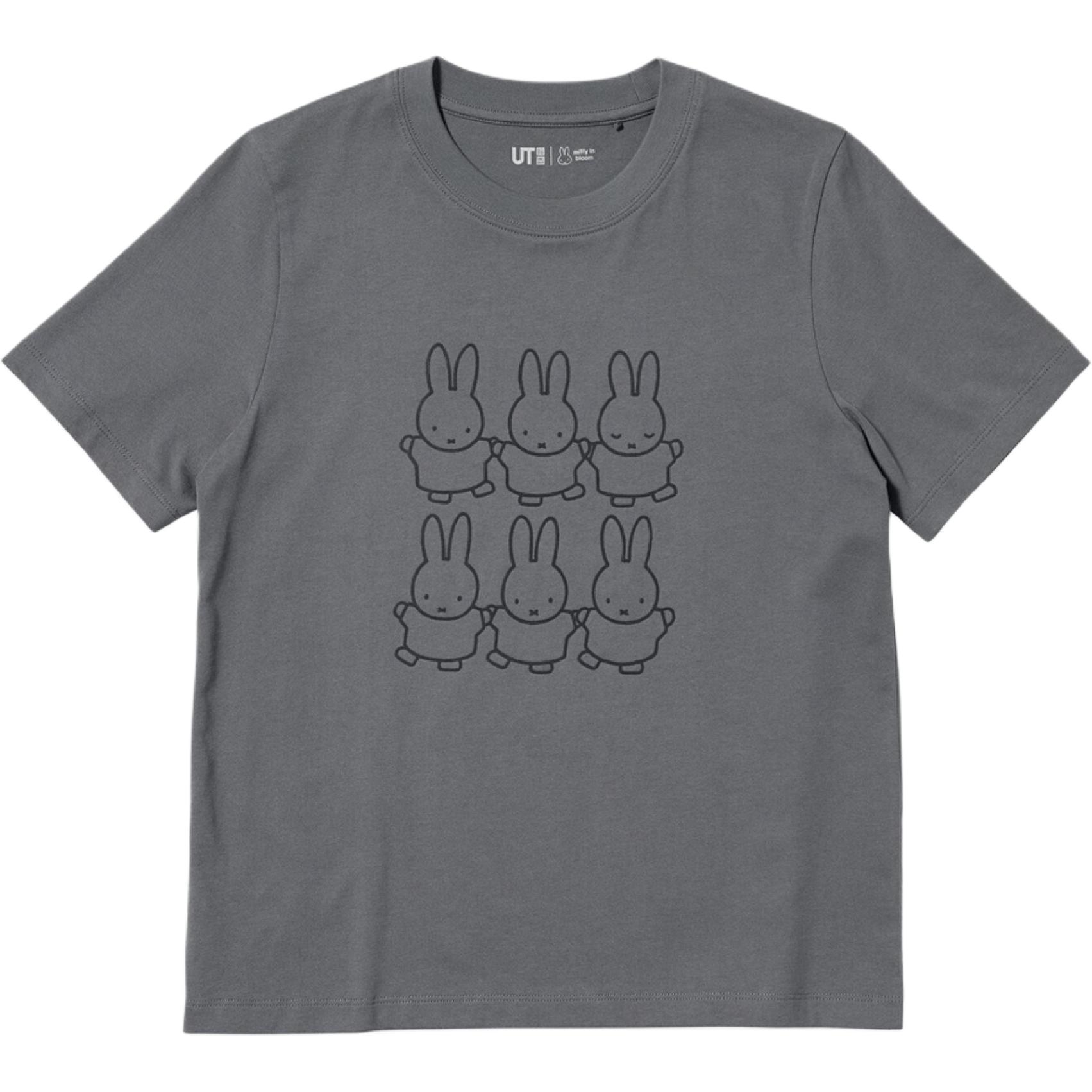 Женская футболка UNIQLO × Miffy (белая)