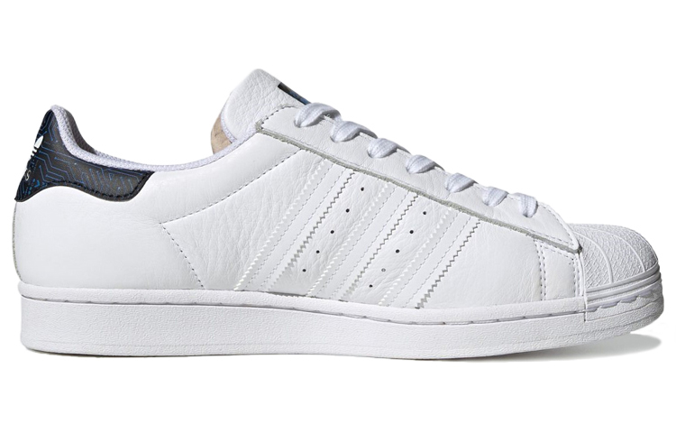 Кроссовки adidas originals SUPERSTAR (темно-синий / белый) — Тёмно-синий / белый — фото 2