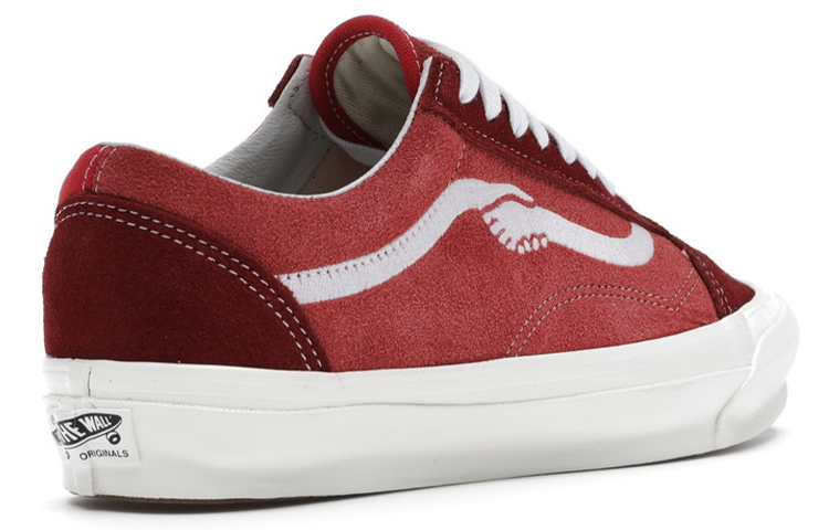Кеды Vans Old Skool Notre (красные) — фото 3