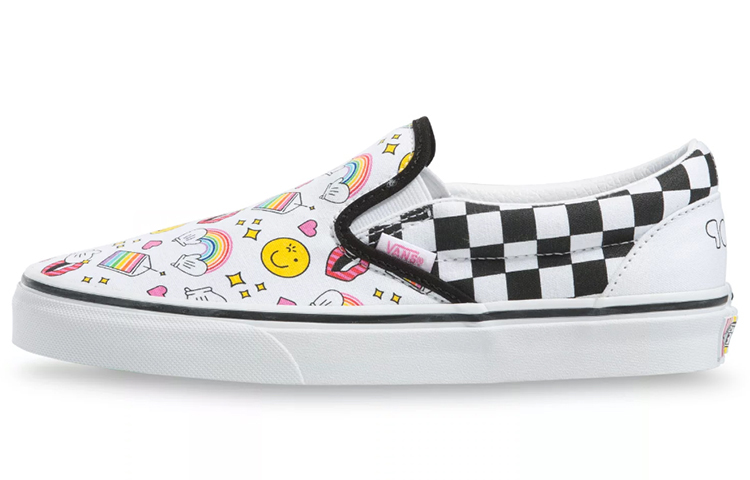 Slip-On Flour Shop x Slip-On Classic Vans 'Icons Checkerboard'