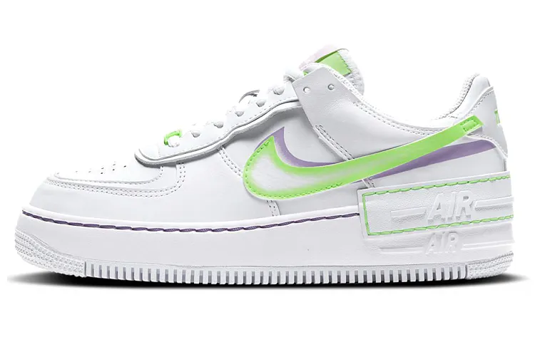 Nike Air Force 1 Low Shadow White Electric Green Women's