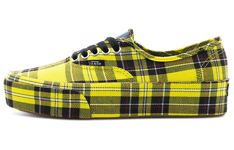 Vans Authentic Platform 'Yellow Black' Women's