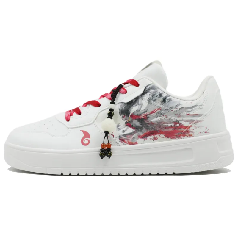 Anta Slip Resistant Cushioning Abrasion Resistant Slip Resistant Cushioning Abrasion Resistant Low top Skateboard Shoes