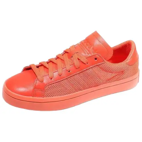 Adidas Originals Courtvantage Slip Resistant Abrasion Resistant Low top Skateboard Shoes Women's Orange