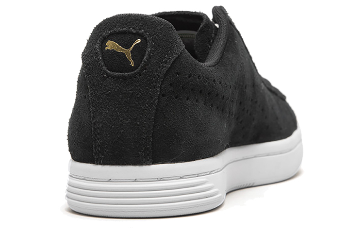 Кеды PUMA Court Star Suede (черно-белые) — фото 3
