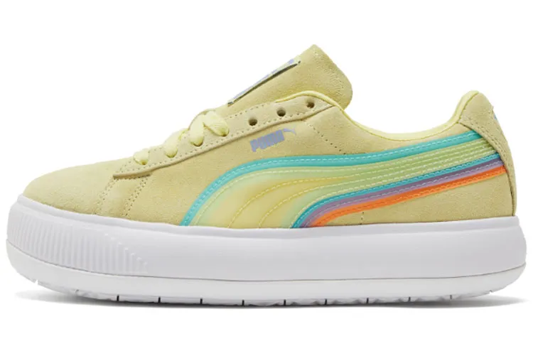 PUMA Suede Mayu 'Yellow White Purple' Women's