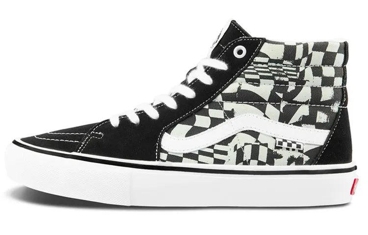 Vans SK8 HI Chessboard Black/White