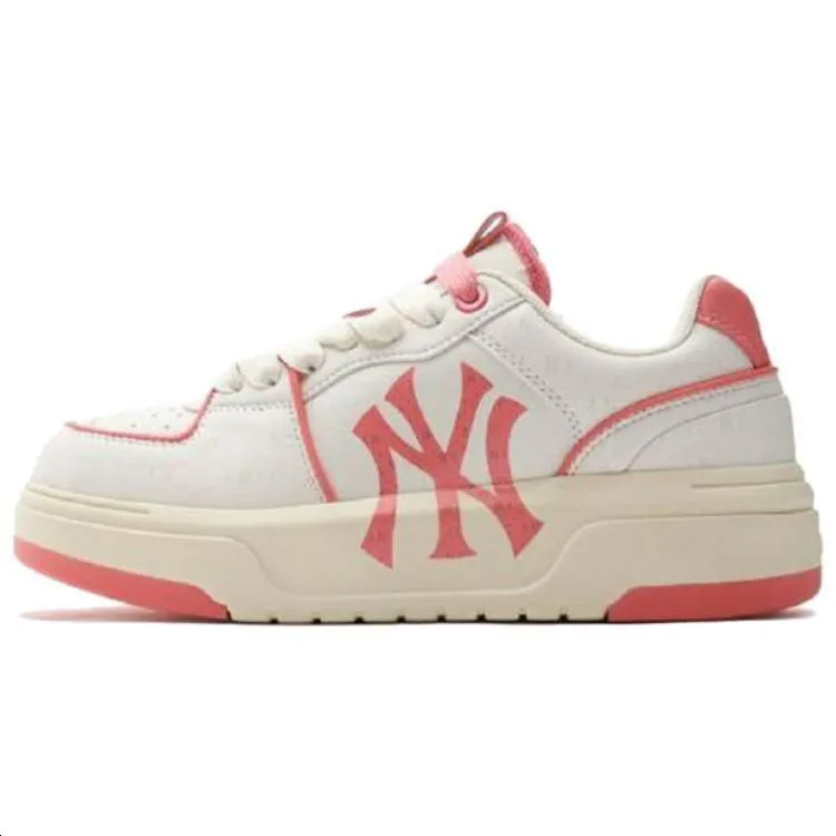 MLB Chunky Liner Synthetic Leather Slip Resistant Abrasion Resistant Slip Resistant Abrasion Resistant Low top
