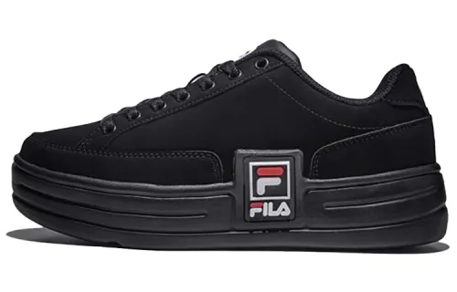 FILA Funky Tennis Platform Abrasion Resistant Breathable Abrasion Resistant Breathable Low top Skateboard Shoes Unisex