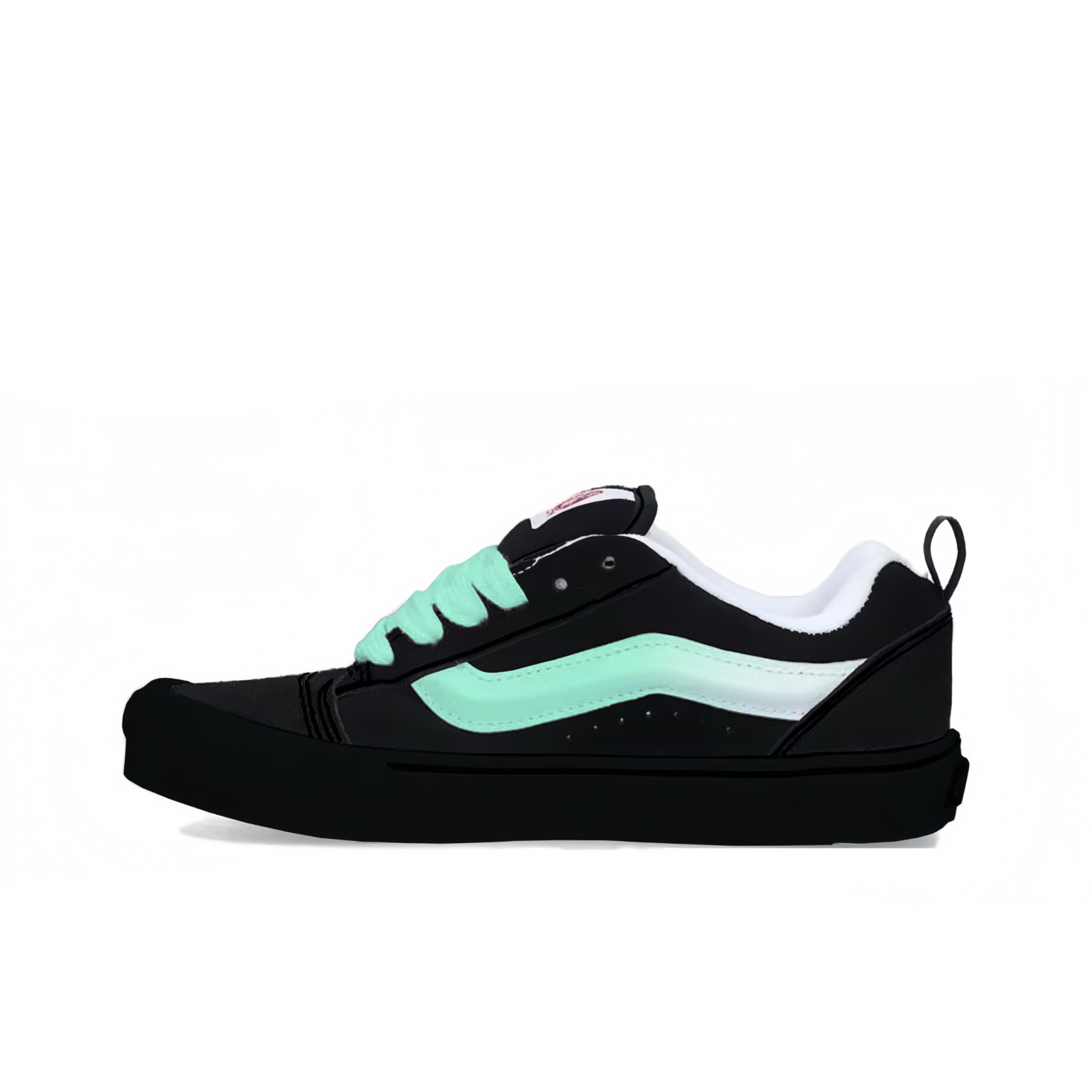 Vans Knu Skool Slip Resistant Abrasion Resistant Low top Skateboard Shoes Unisex Light Green