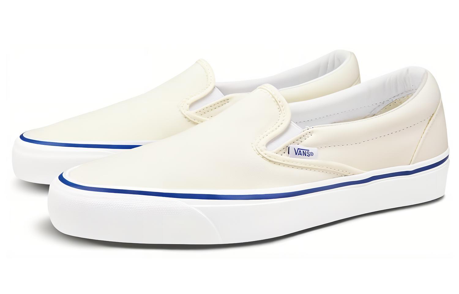 Слипоны Vans slip-on Lx (белые) — Белый — фото 2