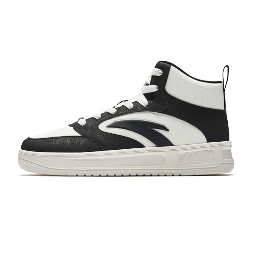 Anta Easy Abrasion Resistant Height Increasing High top Skateboard Shoes Men's