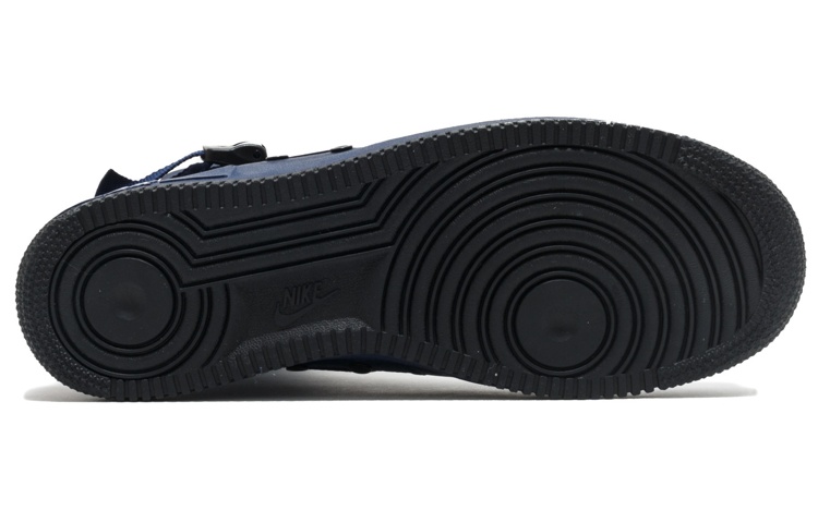 Женские кроссовки Nike Air Force 1 Binary Blue (сине-черные) — Синий / синий / чёрный — фото 4