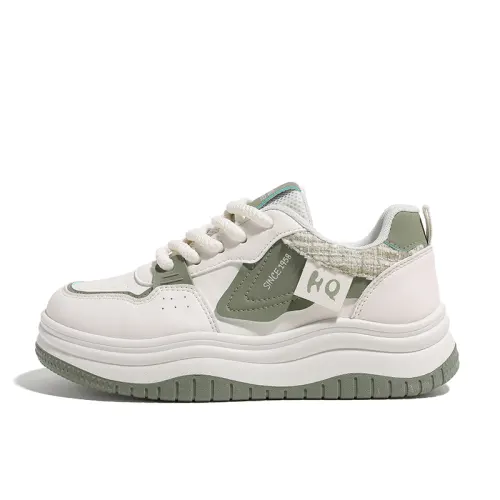 Global HUANQIU Comfortable splicing, trendy classic, non-slip and wear-resistant, low-top sneakers, women's style