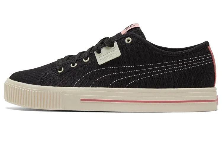 PUMA Ever Cv Casual Skateboarding Shoes Unisex Black Pink