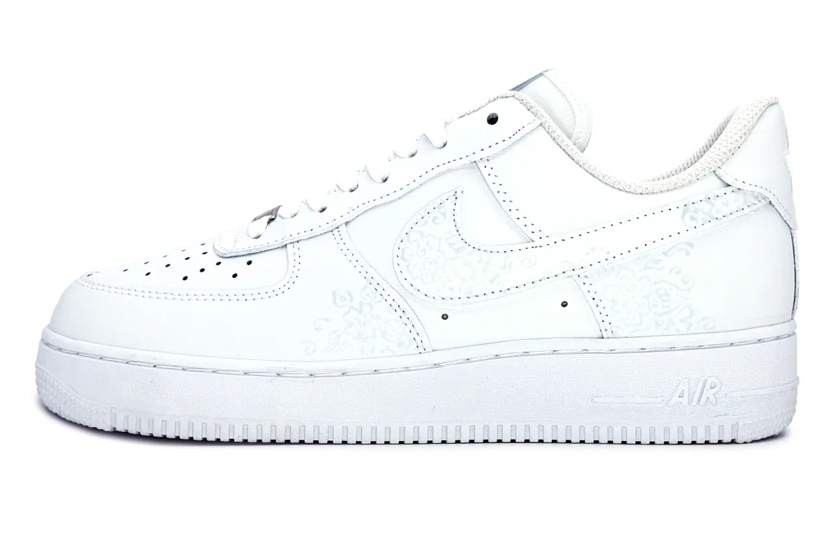 Nike Air Force 1 Slip Resistant Low top Skateboard Shoes Unisex White