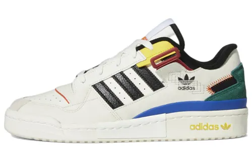 Forum Adidas Originals Exhibit Low 'White Multi'