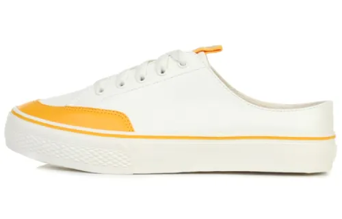 FILA Low Tops Skateboarding Shoes White Yellow Version 'White Yellow'