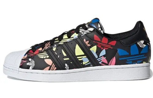 Adidas Originals Superstar 'Allover Trefoil Black Multi'