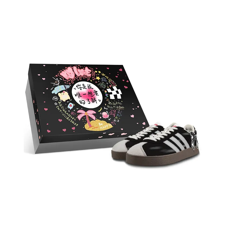 Adidas VL COURT 2.0 Low top Skateboard Shoes Unisex Black