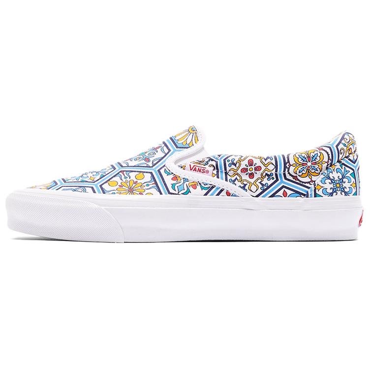 Кеды KITH x Vans (бело-синие)