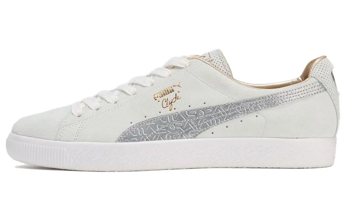 PUMA Clyde Mij X Hajime Sorayama 'Feather Grey Silver'