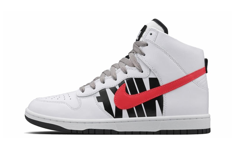 Nike Dunk Lux High Undefeated White Infrared